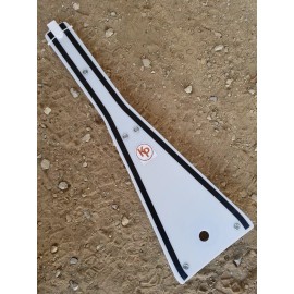 Kased Plates '86-'89 HONDA TRX250R 3MM WHITE Lifetime Warranty Poly Skid Plate