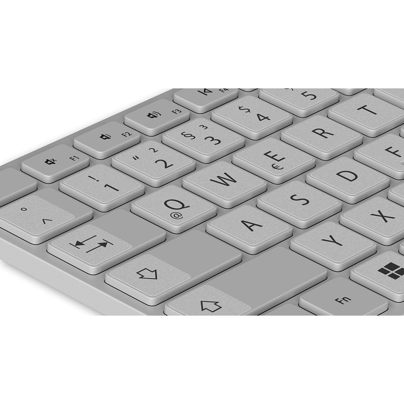 Lacerto® 11 x 13 mm German Sticker Set for PC