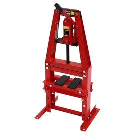 6 Ton Hydraulic Press, Benchtop Hydraulic A-Frame Shop Press, Height Adjustable for Automotive Repair and Garages