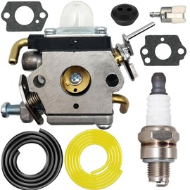 ZAMDOE 581734301 574386701 Carburetor 122LDX 122C 122LK for WeedEater 2 Cycle Gas String Trimmer for Husqvarna 122C 122LDX 122LK 22cc String Line Trimmer Replaces 574386701