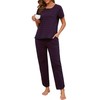 Namatime Womens Pajama Sets Cotton 2 Piece Lounge Set Stripe