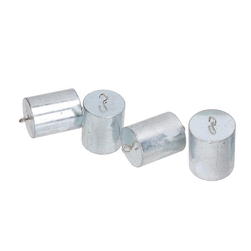 200G Weights with Hooks, Chrome Plated Steel Calibration Weights Set
