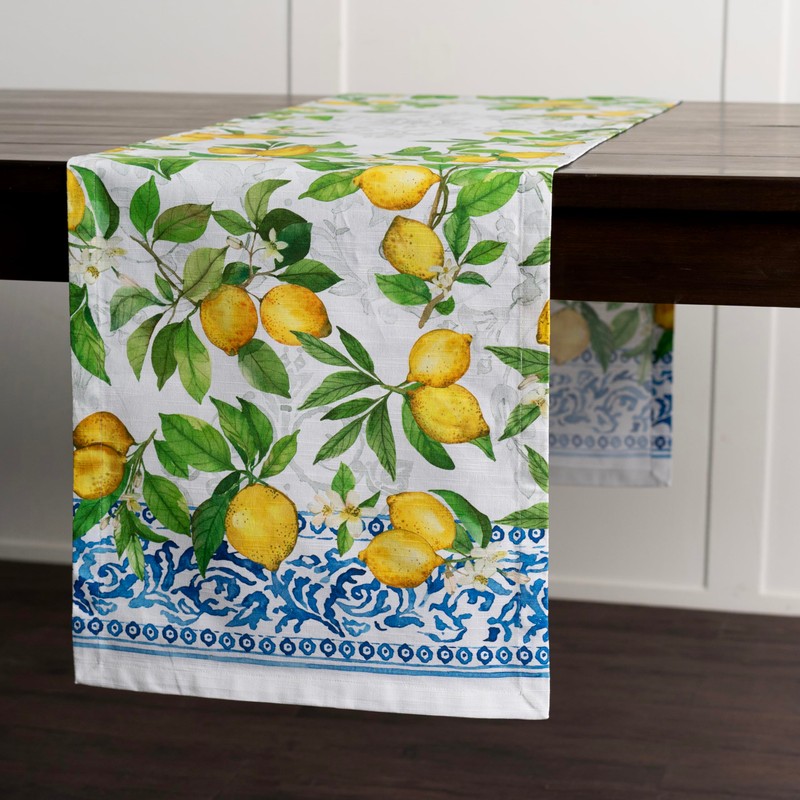 Maison d' Hermine Tablerunner 100% Cotton Table Runner Decorative Washable
