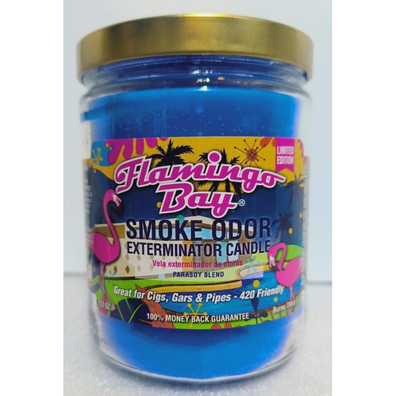 Smoke Odor Exterminator 13 oz Jar Candles Happy Daze, Assorted