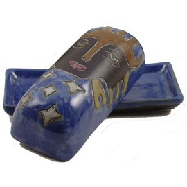 Mara Ceramic Stoneware Celestial Butter Dish with Lid