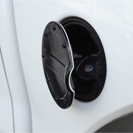 Voodonala for 2009-2014 Ford F150 Gas Tank Cap Fuel Filler Fuel Tank Cap Petrol Tank Gas Cap Cover, Exterior Accessories ABS Black 1 pc