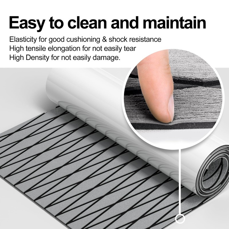 AQUARM EVA Foam Boat Flooring Decking Sheet Marine Flooring Non-Slip