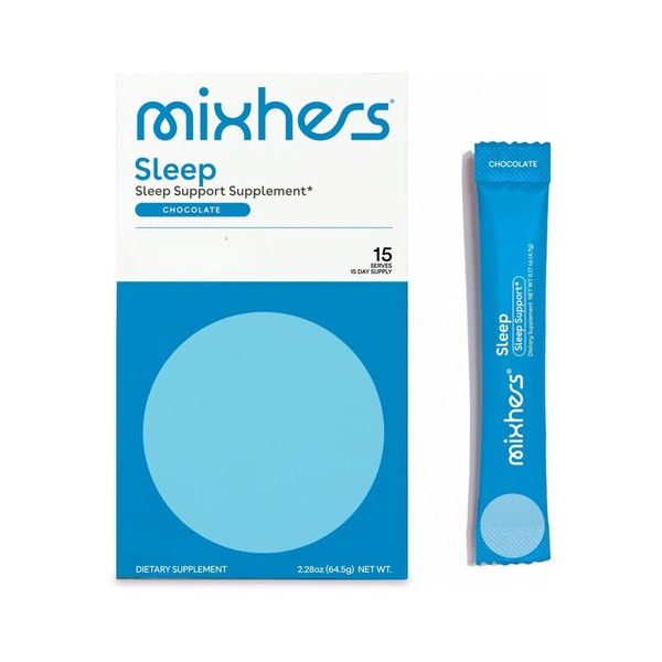 MIXHERS Sleep Support Supplement | Includes Melatonin, Ashwagandha, Chamomile, L-Glycine