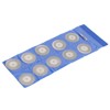 10PCS Thin Diamond Cutting Disc with Rod Round Grinding Sanding
