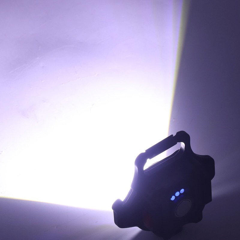 COB Small Flashlight 500LM Rechargeable Portable Mini Pocket Light with