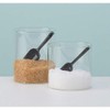 Measuring Spoons Short Dark Grey Tbsp and Tsp Set