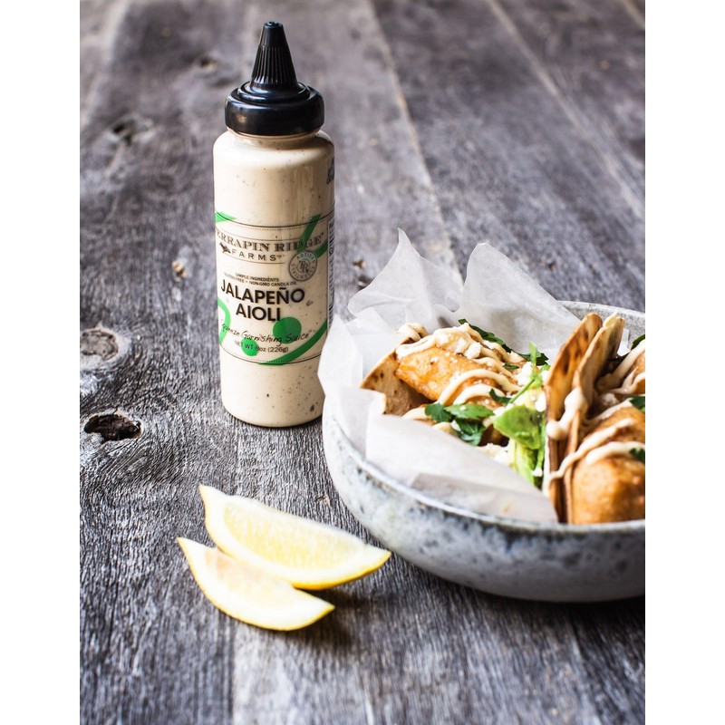 Terrapin Ridge Farms Jalapeno Aioli Garnishing Sauce - One 7.75