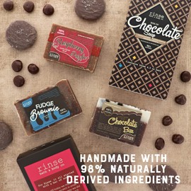 Rinse Bath & Body Chocolate Soap Set (3 bars)