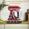 Sliding Mat for Kitchenaid Stand Mixer Slider Mat with Bendable