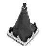 Gear Shift Knob Boot Set 5 Speed PVC Leather Durable