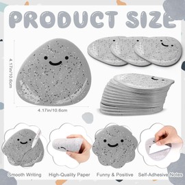 Eaasty 25 Pcs/750 Sheets You Rock Sticky Notes Rock Awesome Team Notepads Funny Office Everything is Fine Paper Pads Reminders Memos for Coworker Teacher Staff Employee
