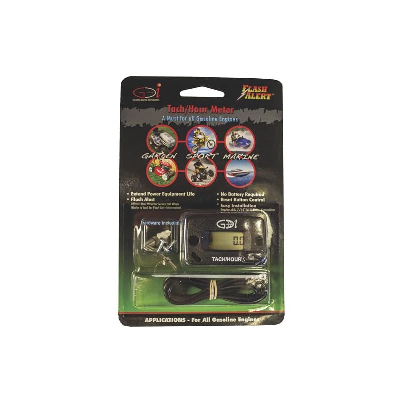 Sendec Hour Meter W/Job Timer,Alarm,Tach #N111