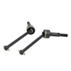 RC Drive Shaft, 2 Pieces Black Metal CVD Transmission Shafts