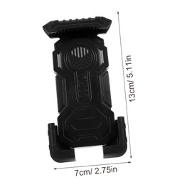 LALAFINA Motorcycle Phone Holder Multi Angle Mount for Devices Ergonomic Design Stable Wear Resistant Bracket for Bikes and Scooters