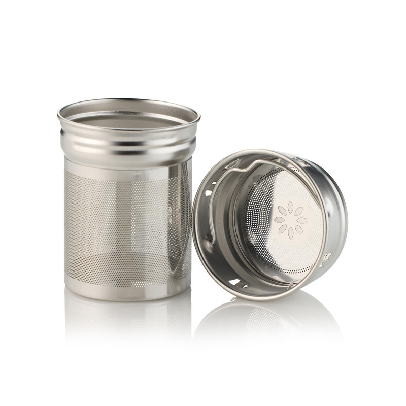 fitvia Pink Power Thermos Flask with Tea Strainer for Cool