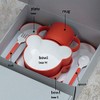 Tak Kids Dish Gift Box Cutlery Bear Yellow/Tak Kids Dish