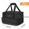 Trunab Mason Jar Storage Bag Insulated 8 Canning Organizer, with