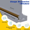 Weather Stripping Door Seal Strip for Door Frame,Window Insulation for