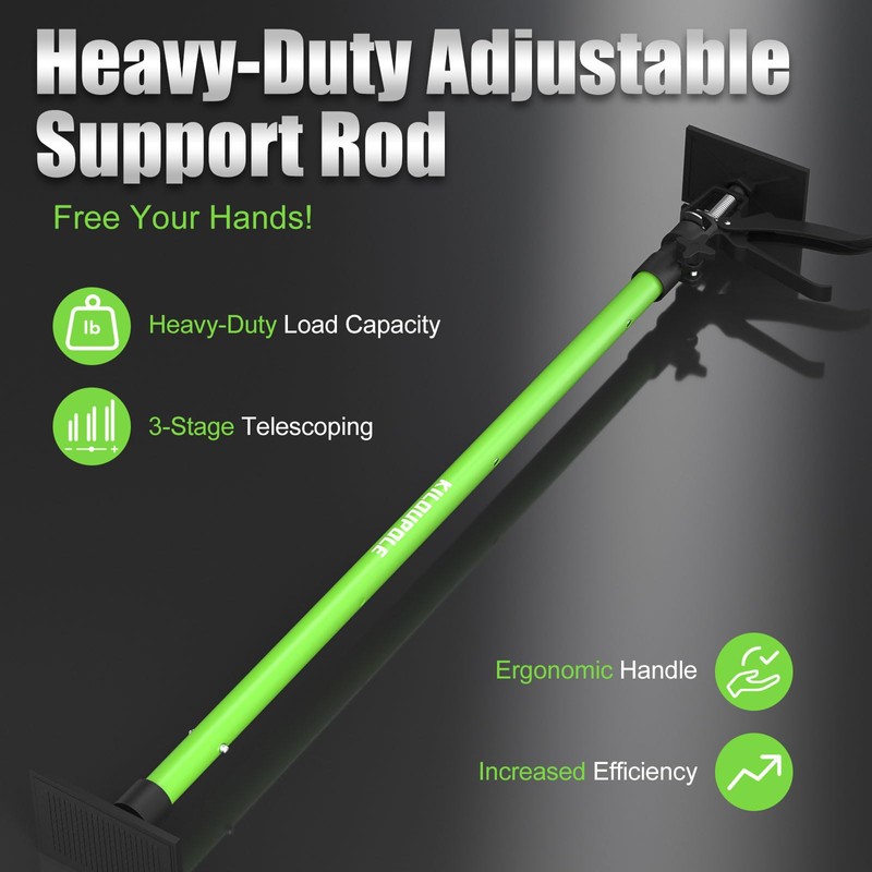 KILOUPOLE Cabinet Jack Support Pole, 45.3-114.2 Inches Steel Telescopic Quick