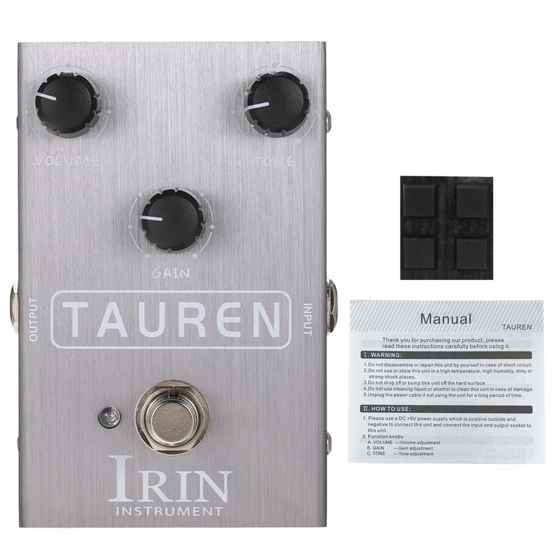 IRIN Overdrive Guitar Effect Pedal Mini Effector Guitar Effect Processor