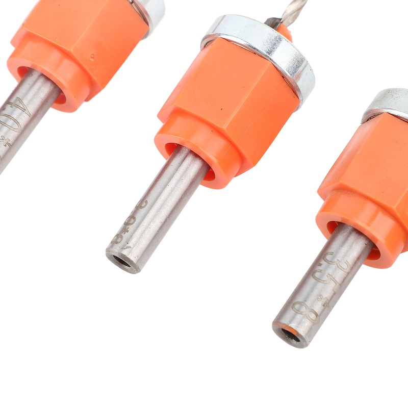 6PCS Set Countersink Drill Bit Set Multifunctional Adjustable Tapered Drill