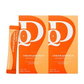 Dear Queen's half -habit for Humboxic 14 Po X2 Box 4 weeks / 디어퀸 반쪽습관엔 호박스틱 14포x2박스4주