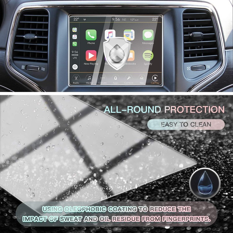 CDEFG Car Touchscreen Navigation Touch Screen Protector for 2014-2018 Grand
