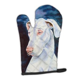 Caroline's Treasures 7279OVMT White Great Dane Oven Mitt, 12" by 8.5", Multicolor