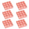 10Pcs Heat Sink Brass Mini Radiators Attach Thermal Conductive Adhesive