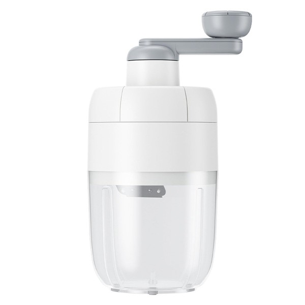 Shaved Ice Machine, Portable Manual Shaved Ice Maker Transparent Ice