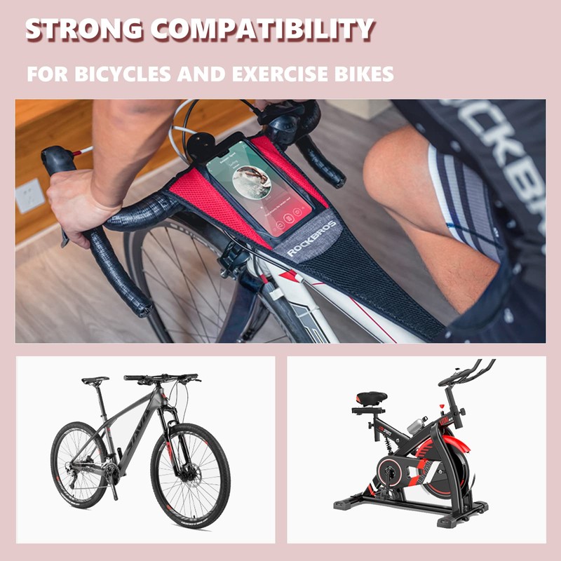 ROCKBROS Sweat Catcher for Roller Trainers, Anti-Sweat, Absorbent, Breathable, Quick-Drying