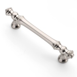 Asidrama 10 Pack 3.75 Inch(96mm) Brushed Satin Nickel Kitchen Cabinet Handles, Cabinet Pulls Kitchen Cabinet Hardware for Cupboard Drawer Pulls
