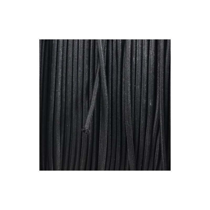 Everlasto 'Lastoflex' Elastic Shock Bungee Cord Rope Black 4mm x