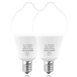 SZHZS E17 LED Motion Sensor Bulb, E17 Base, 7 W, LED Bulb, 60 W Equivalent, 800 LM, Automatic On/Off, Bright, Forget to Turn Off, Security Prevention, Entryway, Stairs, Hallway, Washroom, Indoor Use
