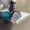 HERZO Diamond Cutting Disc 125 mm, Double-Sided for Cutting and