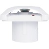 Hon&Guan 100mm Badlüfter mit LED, 95m³/h Wandventilator Abluftventilator, IP44 Ablüfter