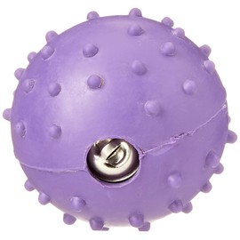 Classic for Dogs Rubber Pimple Ball with Bell, Small, 40 mm, Assorted Colors