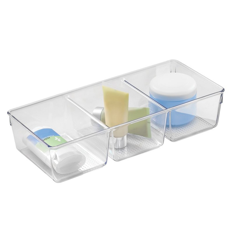 InterDesign Clarity Tray 3, Clear