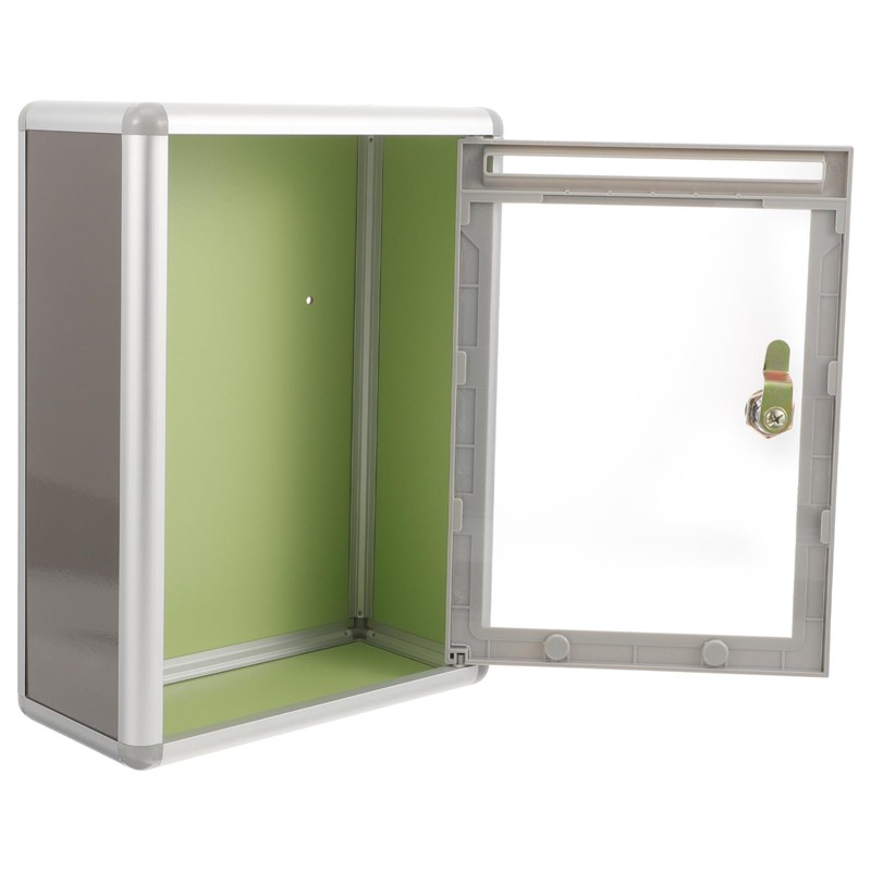 Gadpiparty Letter Box Acrylic Letter Box Suggestion Box Lockable Voting