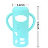 4 pack Baby Bottle Handles Compatible with Dr Brown's Glass