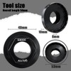ALLTOO Crankset lockring installation and removal tool for Shimano Steps