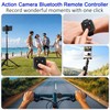 Bluetooth Remote Control for GoPro Hero 13/12/11/10/9/MAX, Insta360 X5/X4/X3/Ace Pro/Ace