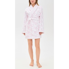 LOVESHACKFANCY Women's Indie Robe, Pink Bonnet, XS-S