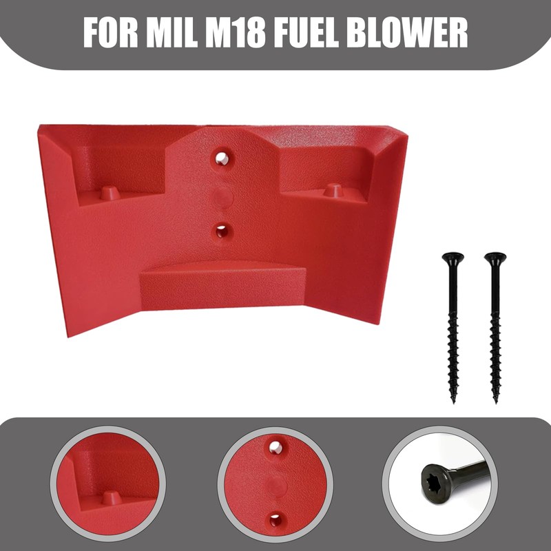 Fuel Leaf Blower Wall Mount for MIL M18, Leaf Blower