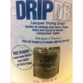 OPI NEW OPI DRIP DRY LACQUER POLISH NAIL DRYING DROPS  0.3 Oz FULL SIZE WITH DROPPER